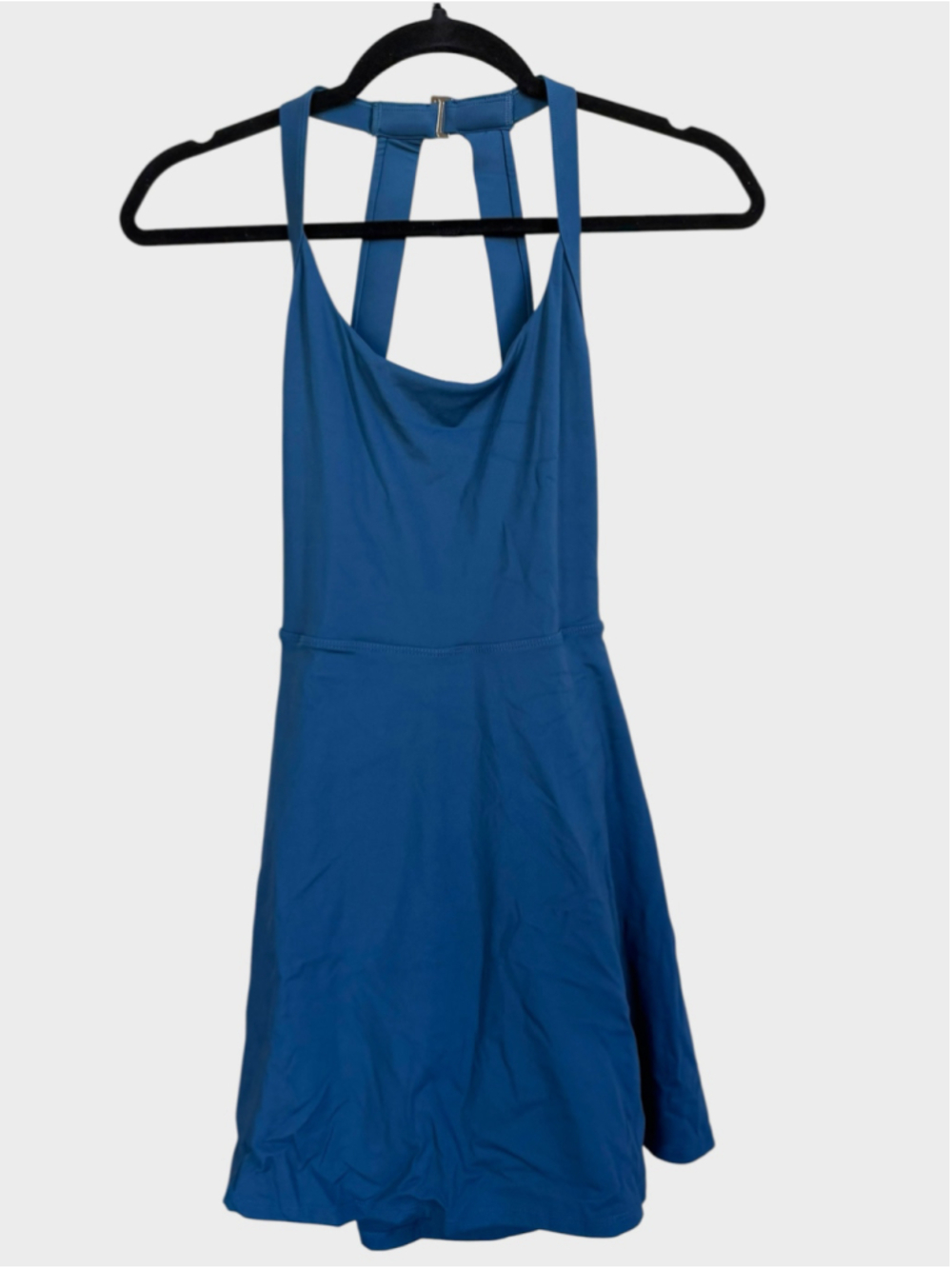 Size S Halara SoftlyZero Airy Backless Twisted Flare Active Dress Easy Peezy
